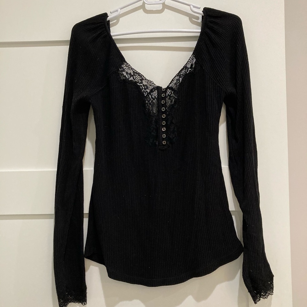 Free people long sleeved top